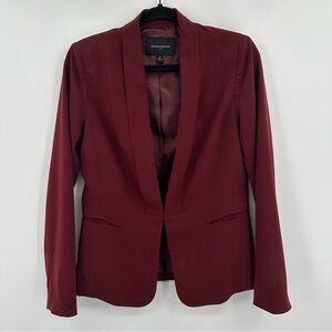 Banana Republic | Burgundy Structured Fitted Blazer Size 4